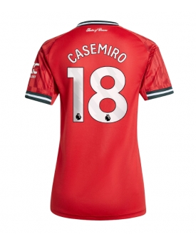 Billige Fotballdrakt Manchester United Casemiro #18 Replika Hjemmedrakt Dame 2025-26 Kortermet Billige Fotballdrakt Manchester United Casemiro #18 Replika Hjemmedrakt Dame 2025-26 Kortermet